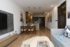 Lake view two bedrooms apartment for rent near Lotte tower, Ba Dinh district, Ha Noi